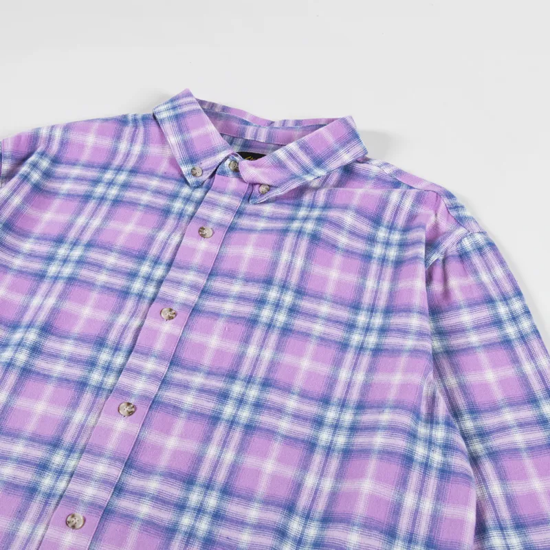 Stan Ray Flannel Shirt Pink Plaid-2