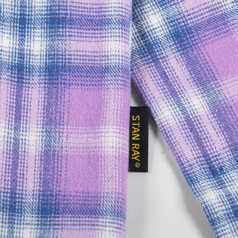 Stan Ray Flannel Shirt Pink Plaid-5