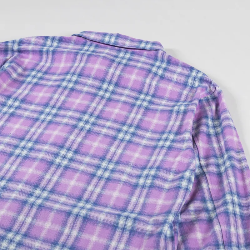 Stan Ray Flannel Shirt Pink Plaid-3