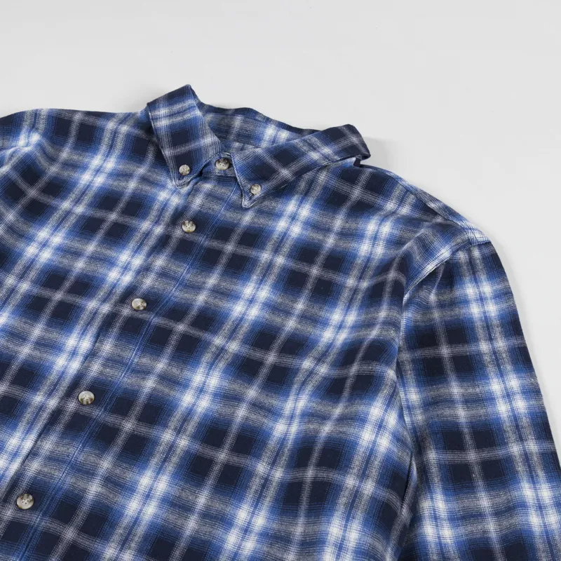 Stan Ray Flannel Shirt Navy Plaid-2