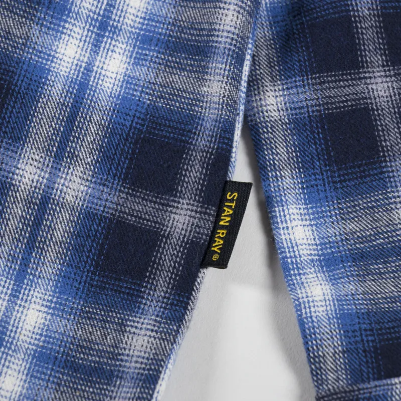 Stan Ray Flannel Shirt Navy Plaid-5