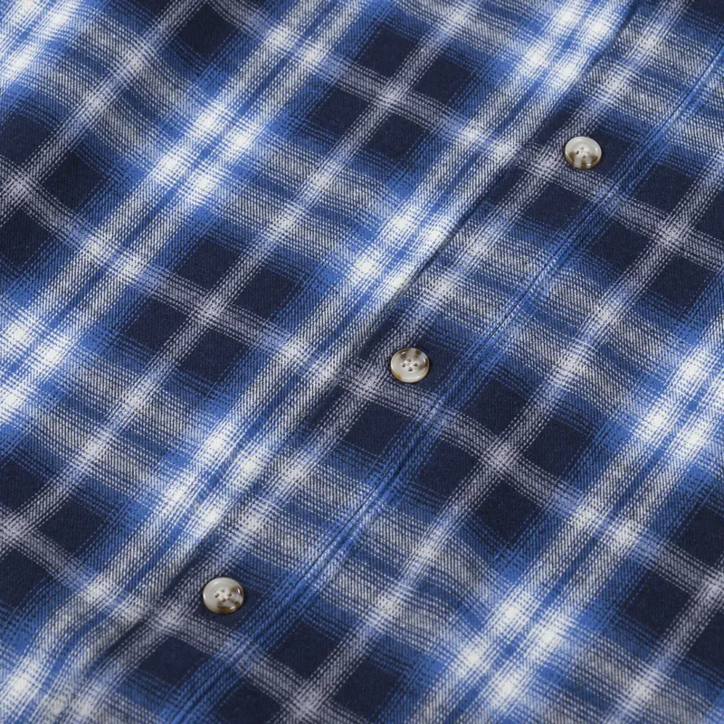 Stan Ray Flannel Shirt Navy Plaid-4