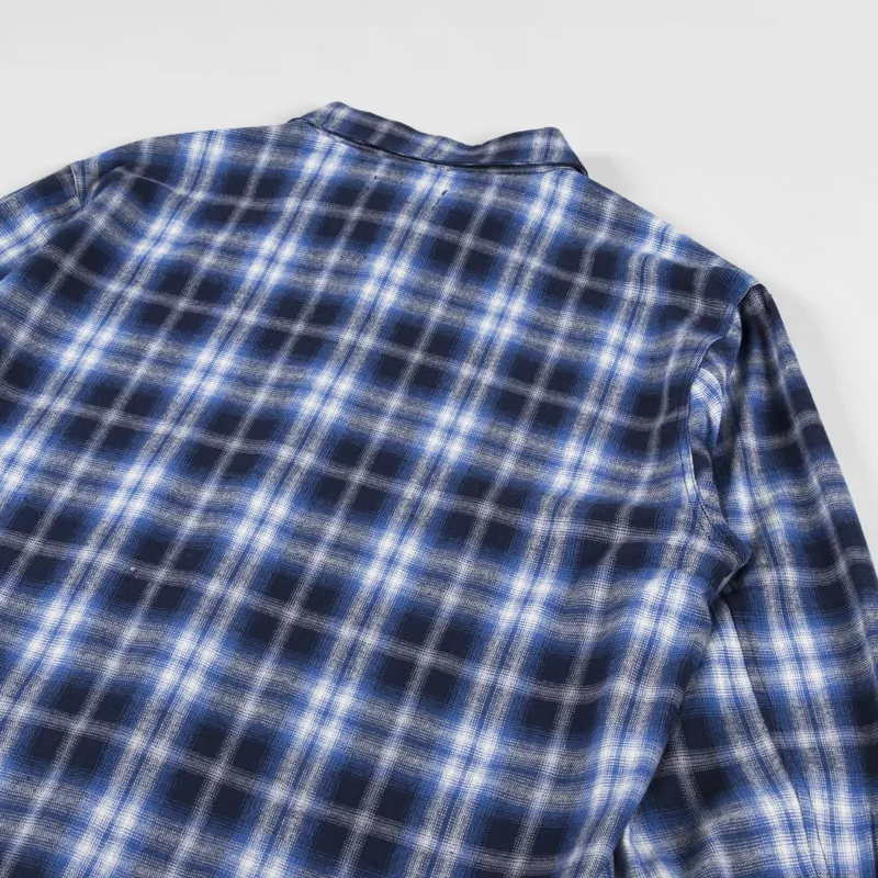 Stan Ray Flannel Shirt Navy Plaid-3