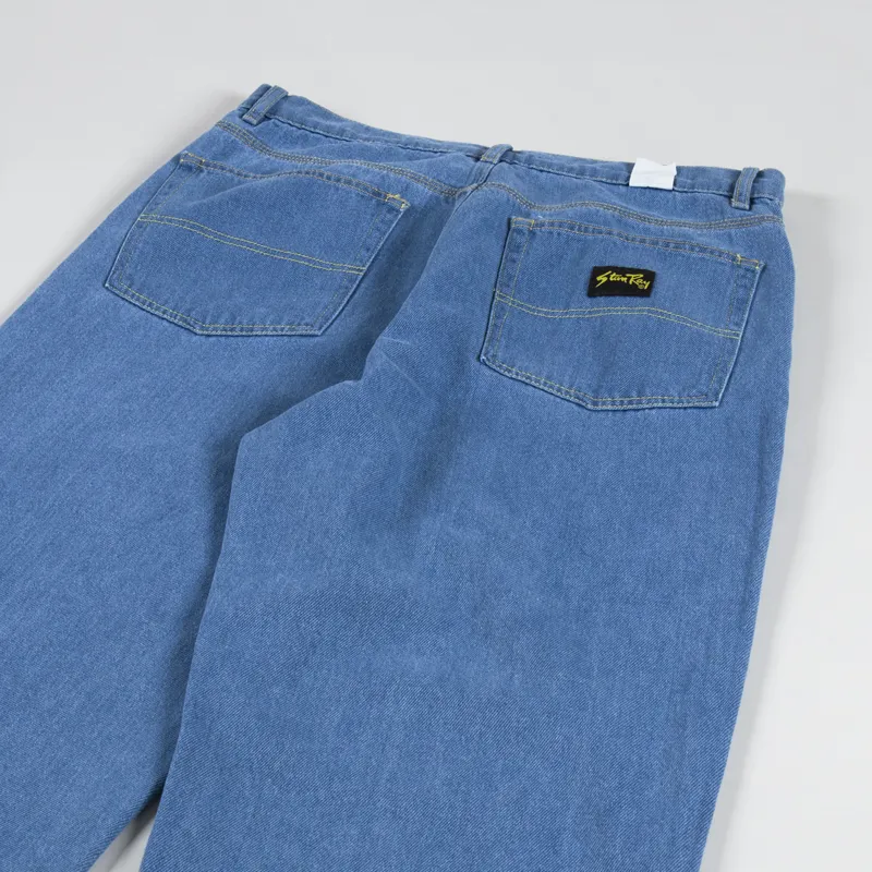Stan Ray 5 Pocket Tapered Jean Light Blue Denim-3