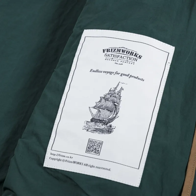 Frizmworks Mountain Wind Parka Jacket Dark Green-10