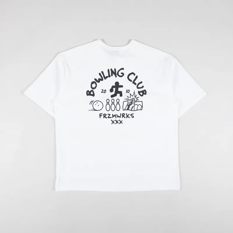 Frizmworks XXX Bowling Club T Shirt White