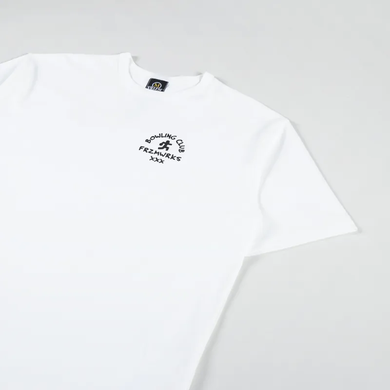 Frizmworks XXX Bowling Club T Shirt White-3