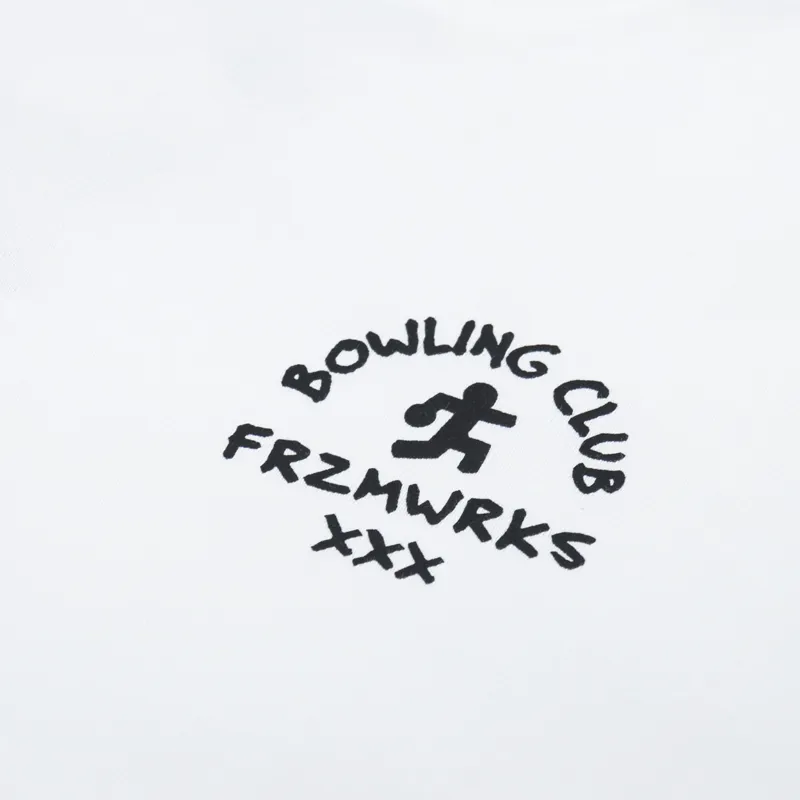 Frizmworks XXX Bowling Club T Shirt White-5