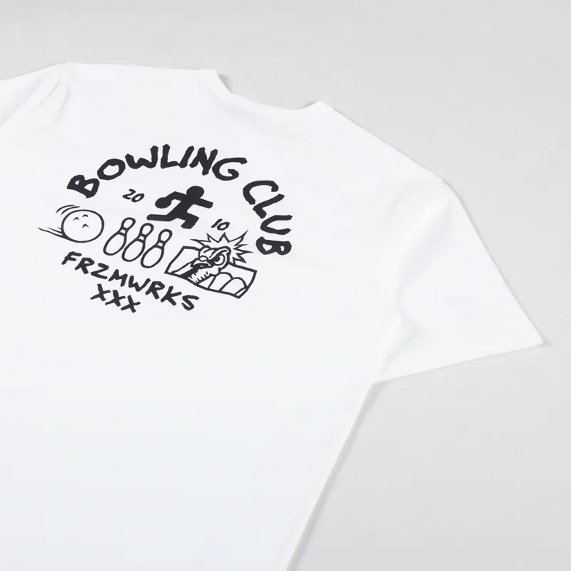 Frizmworks XXX Bowling Club T Shirt White-2