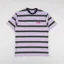 Butter Goods Stripe T Shirt Black Berry