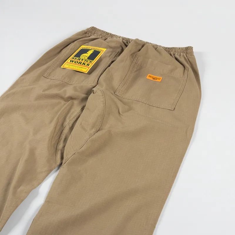 Service Works Ripstop Chef Pants Mink-3