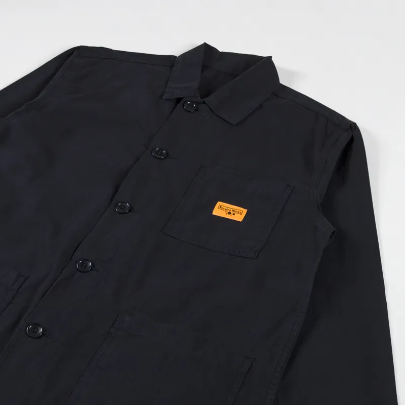 Service Works Ripstop Coverall Jacket Black-2