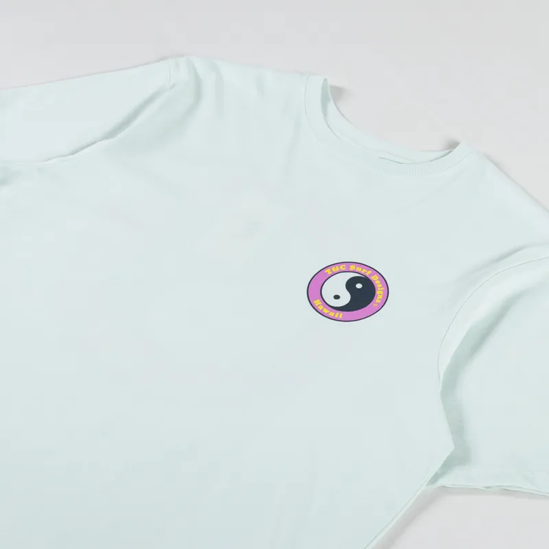 T And C Surf YY Logo T Shirt Used Blue-3