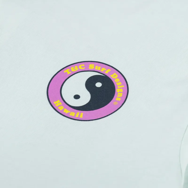 T And C Surf YY Logo T Shirt Used Blue-5