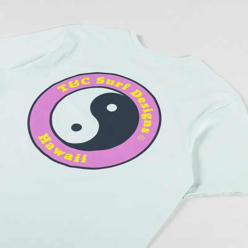 T And C Surf YY Logo T Shirt Used Blue-2