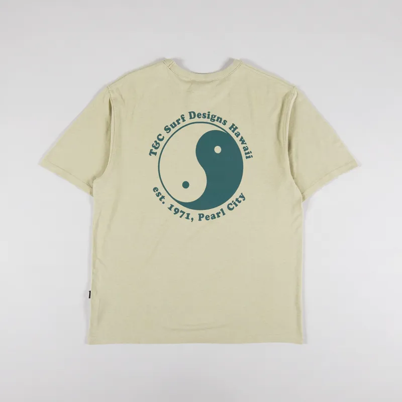 T And C Surf OG Logo T Shirt Used Sage