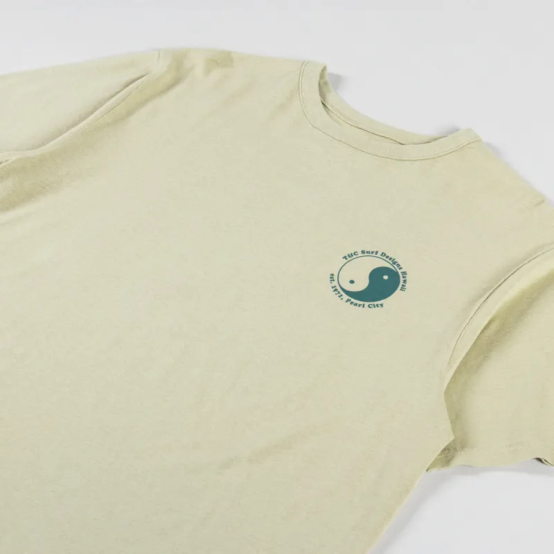 T And C Surf OG Logo T Shirt Used Sage-3