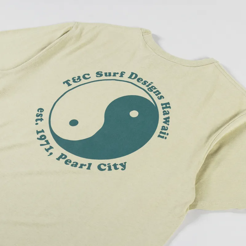 T And C Surf OG Logo T Shirt Used Sage-2
