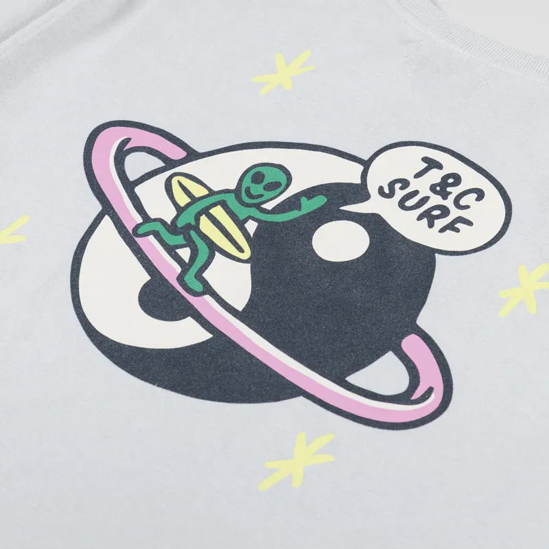 T And C Surf Kenny Flash T Shirt Fade Grey-4