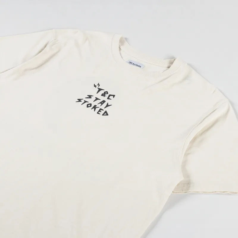 T And C Surf Kenny Flash T Shirt Natural-3