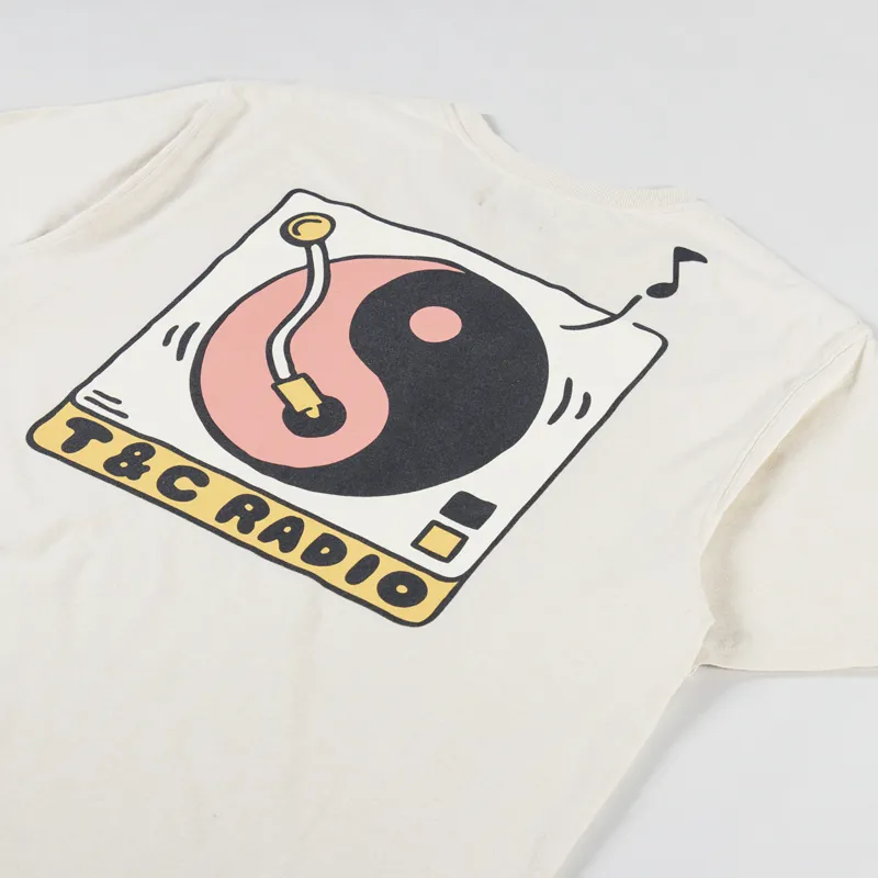 T And C Surf Kenny Flash T Shirt Natural-2