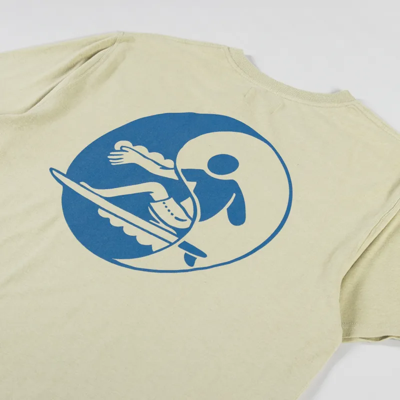 T And C Surf Kenny Flash T Shirt Used Sage-2