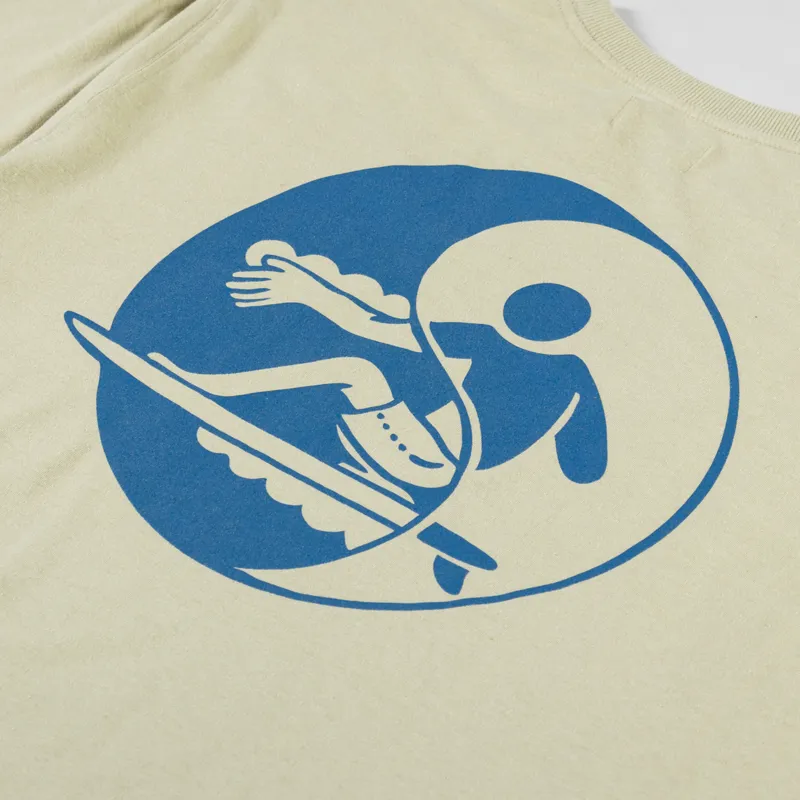 T And C Surf Kenny Flash T Shirt Used Sage-4