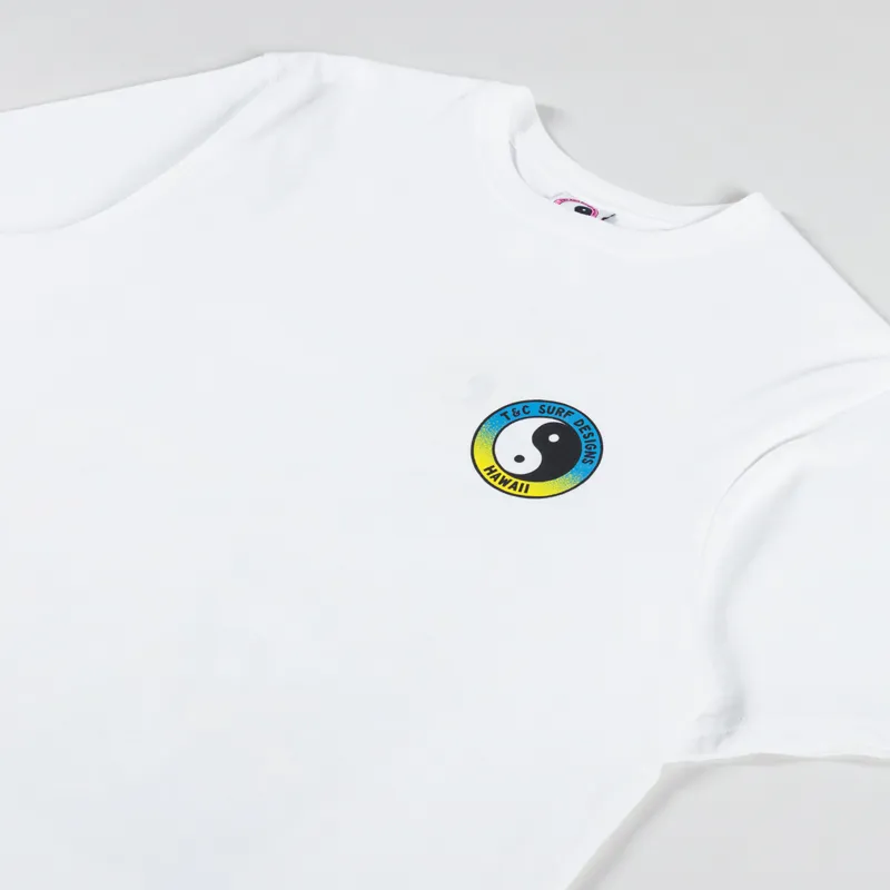 T And C Surf Jon Scene T Shirt White-3