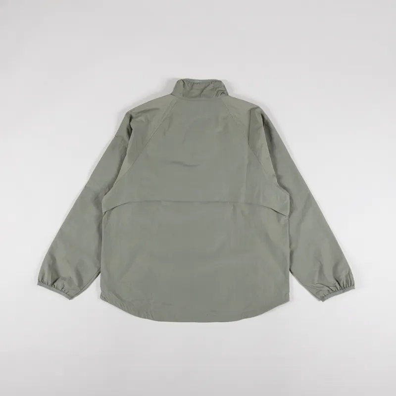 Thanks Nylon Track Jacket Olive-1
