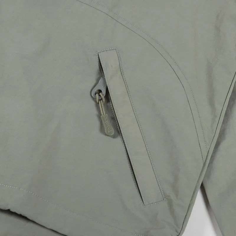 Thanks Nylon Track Jacket Olive-5