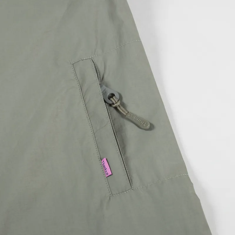 Thanks Nylon Track Jacket Olive-6