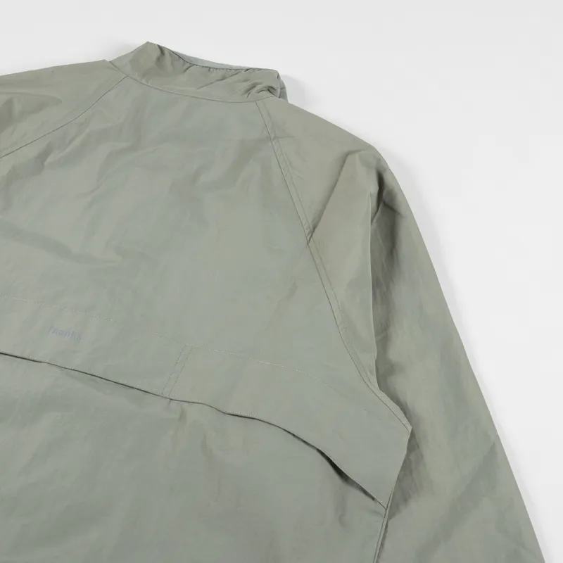 Thanks Nylon Track Jacket Olive-3