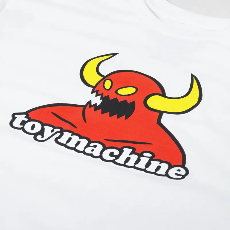 Toy Machine Monster T Shirt White-2