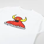 Toy Machine Mens Graphic Printed Monster T Shirt Tee White