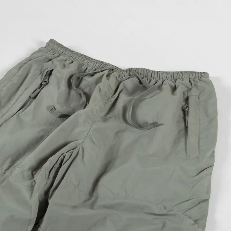 Thanks Nylon Track Pants Olive-3