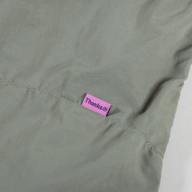 Thanks Nylon Track Pants Olive-6