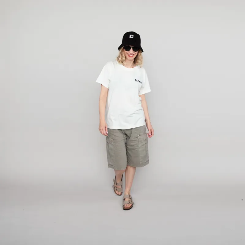 Kavu Womens Forever Kavu T Shirt Off White-1