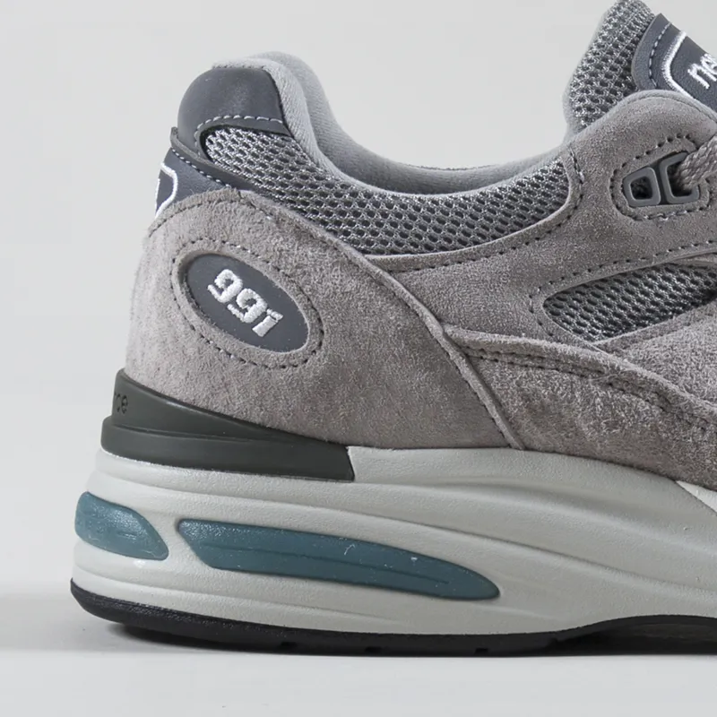 New Balance Made In UK 991v2 Shoes Rock Ridge-4