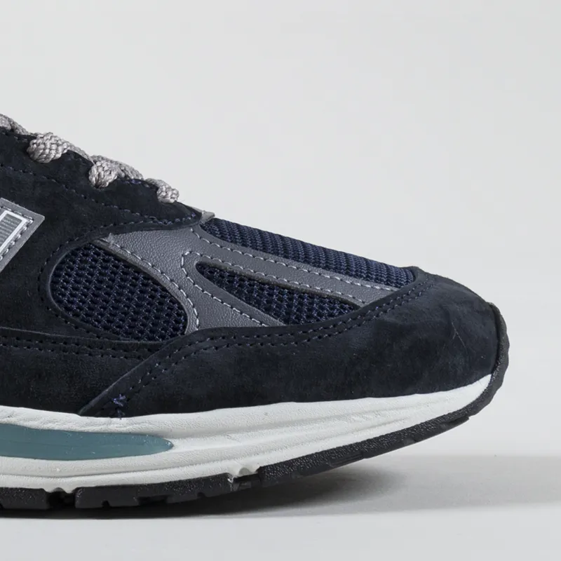 New Balance Made In UK 991v2 Shoes Dark Navy-5