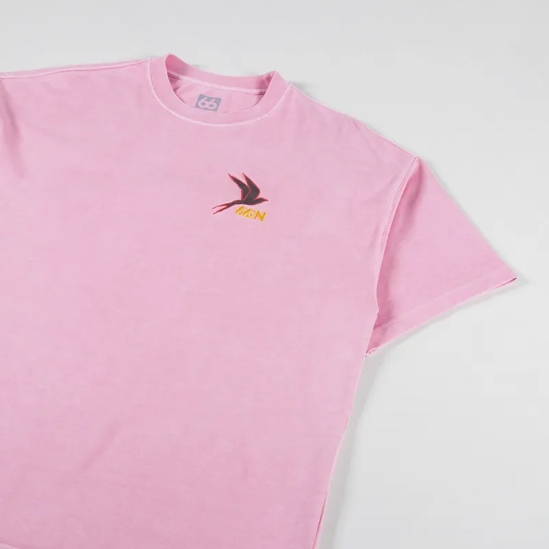 66 North Kria Box T Shirt Light Bright Red-1