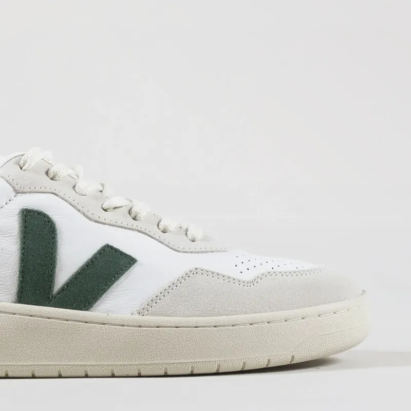 Veja Mens Sneakers V 90 Leather Shoes Trainers Extra White Cyprus