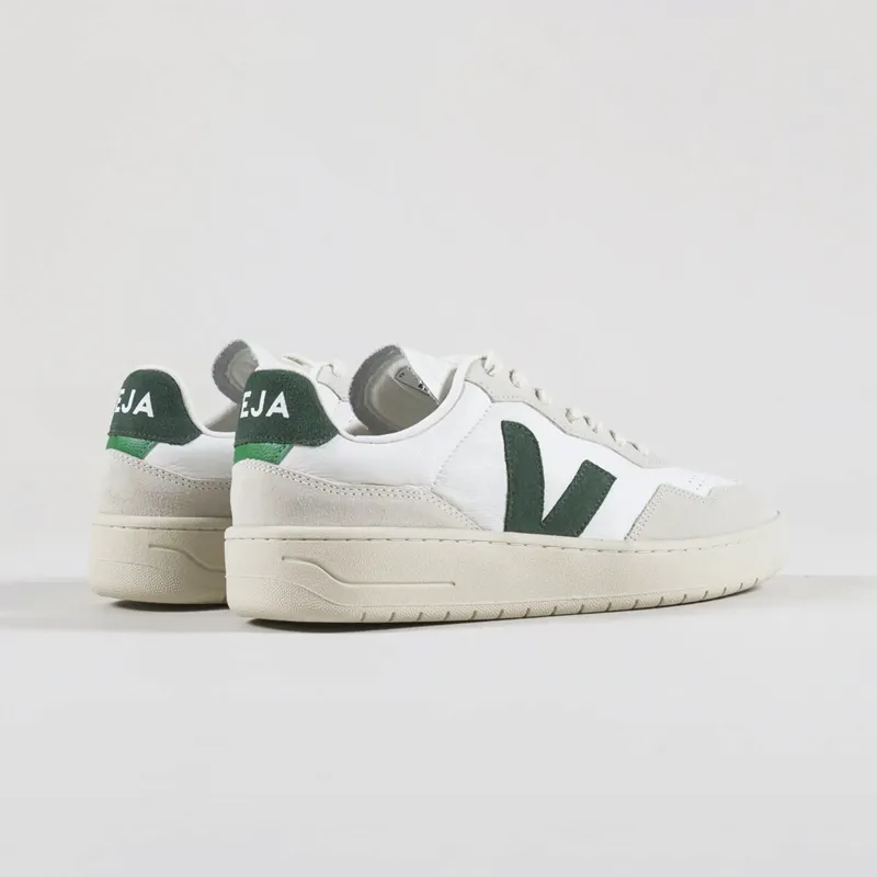 Veja V-90 Leather Shoes Extra White Cyprus-1