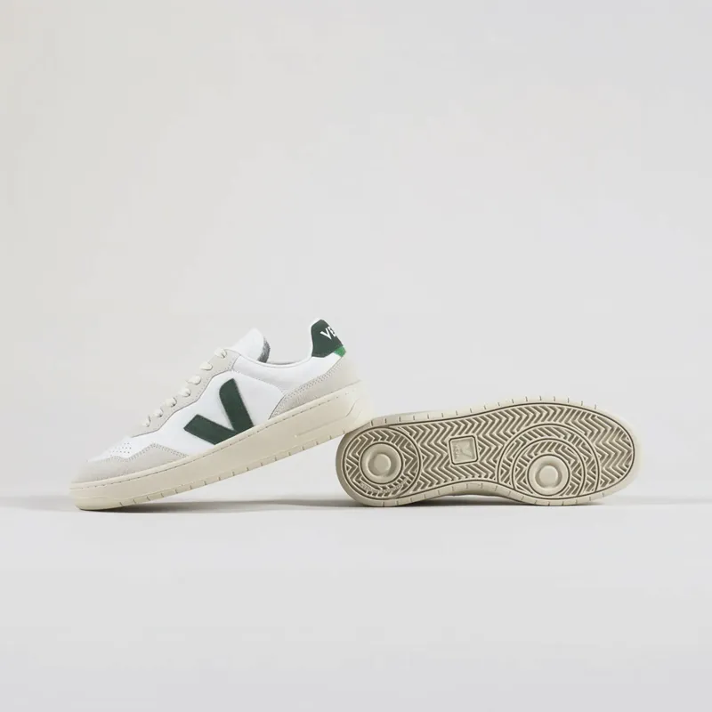 Veja V-90 Leather Shoes Extra White Cyprus-5