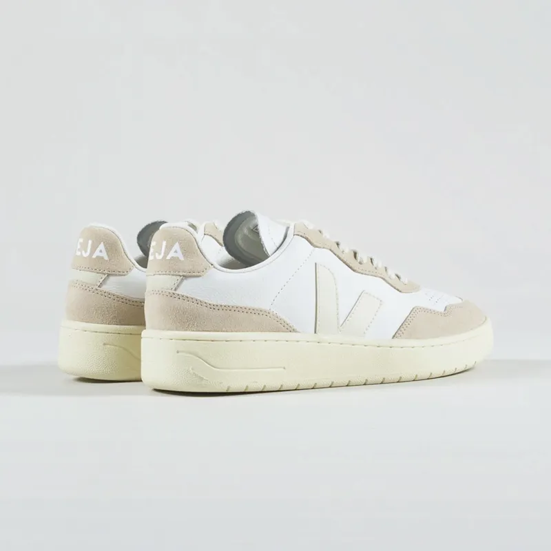 Veja V-90 Leather Shoes Extra White Pierre-1