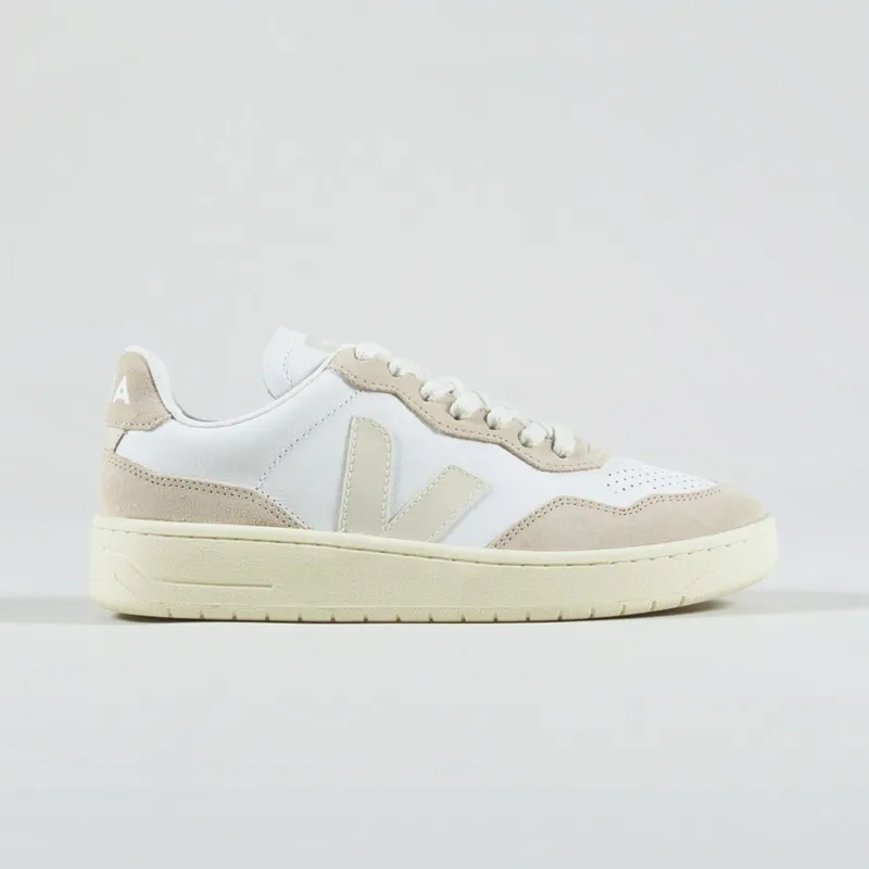 Veja V-90 Leather Shoes Extra White Pierre-3