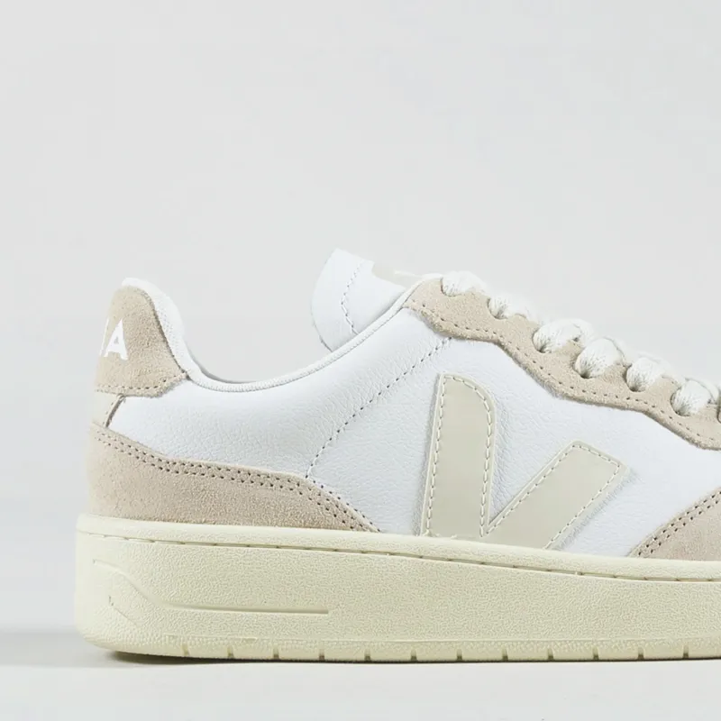 Veja V-90 Leather Shoes Extra White Pierre-4