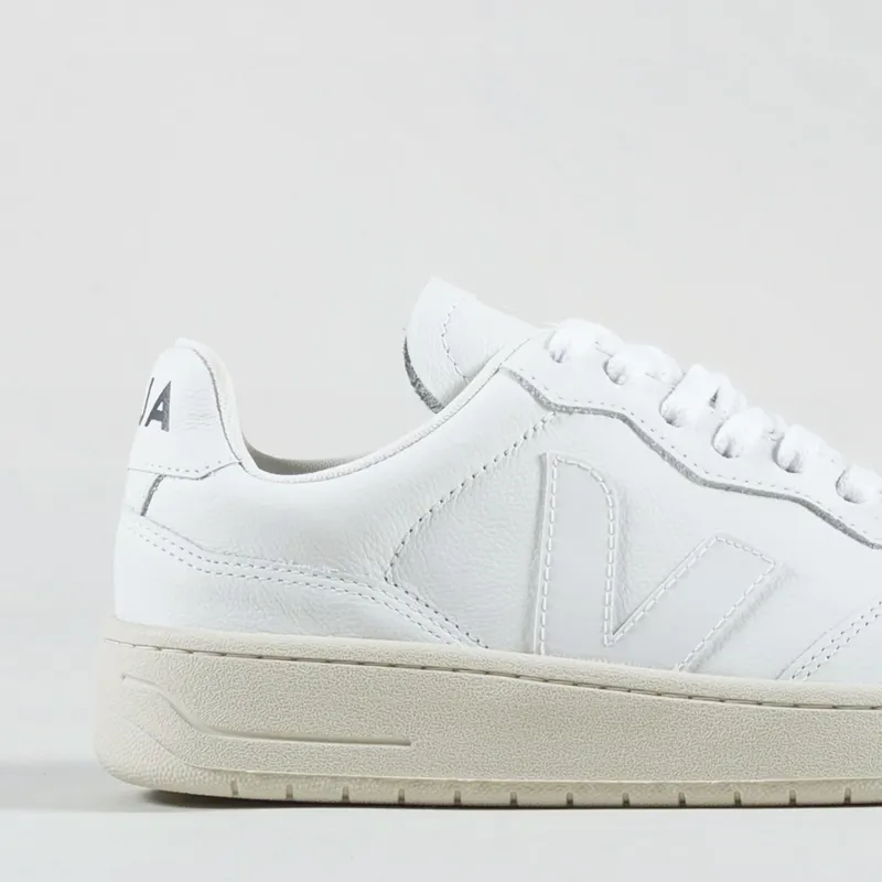 Veja V-90 Leather Shoes Extra White-4