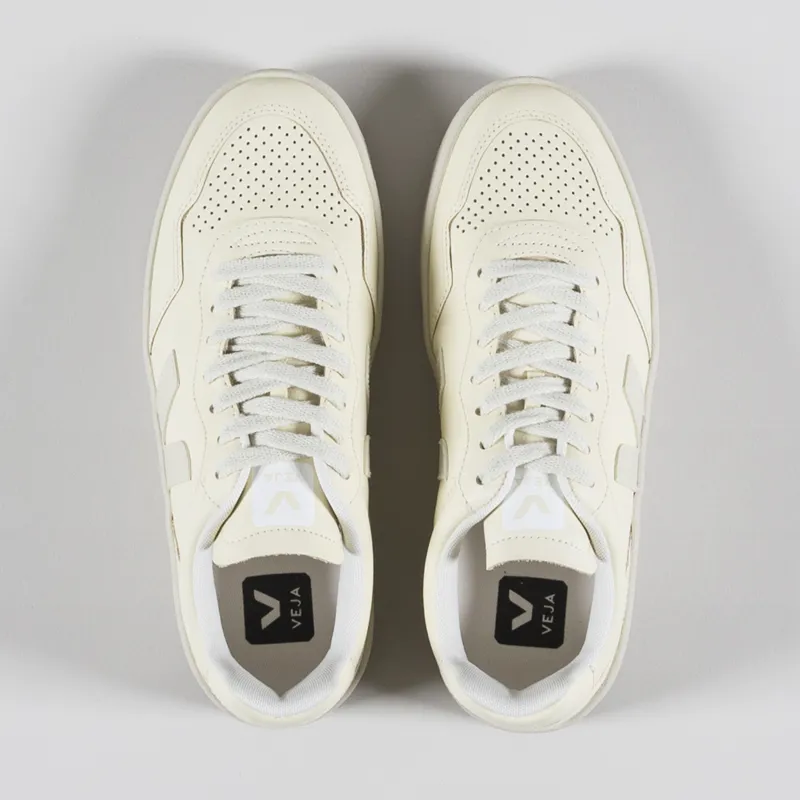 Veja Womens V-90 Leather Shoe Cashew Pierre-4