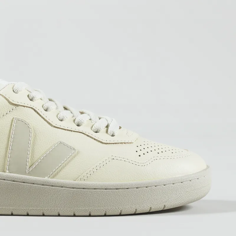 Veja Womens V-90 Leather Shoe Cashew Pierre-6