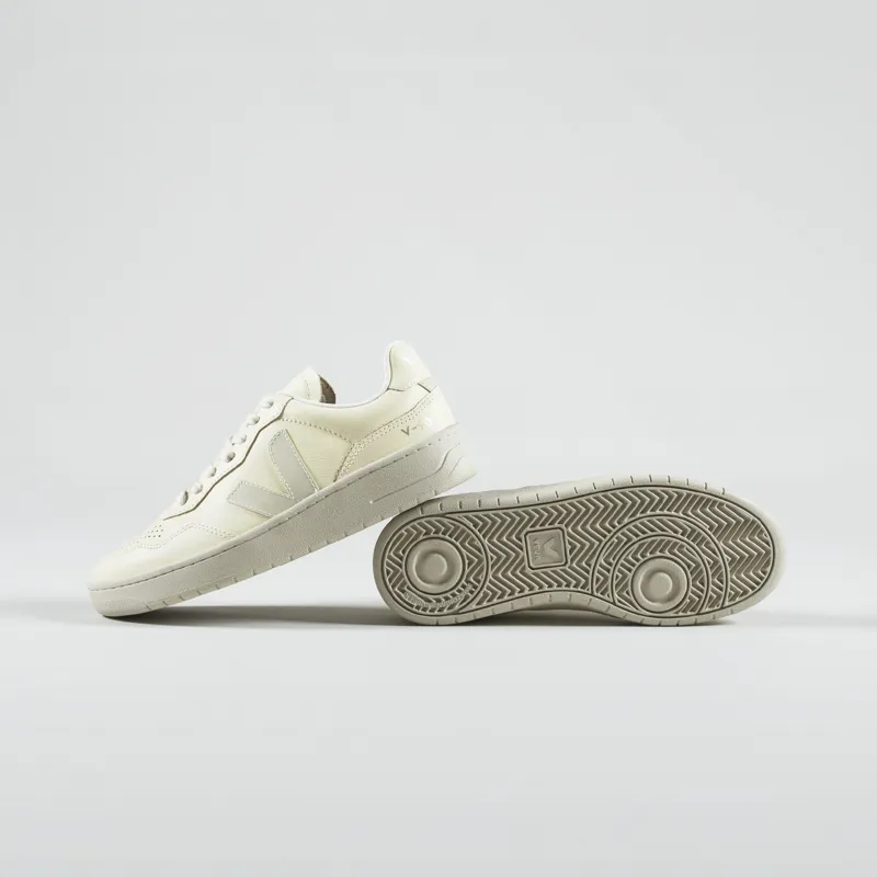 Veja Womens V-90 Leather Shoe Cashew Pierre-3